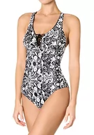 Stroje kąpielowe - goldenpoint Damski jednoczęściowy kostium kąpielowy VIP Lounge, czarny, 85B - miniaturka - grafika 1