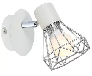 Candellux Verve kinkiet (spot) 1-punktowy biały 91-61331 91-61331 - Lampy ścienne - miniaturka - grafika 1
