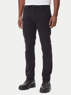 Spodnie męskie - Wrangler Jeansy Larston 112371641 Czarny Tapered Fit - miniaturka - grafika 1