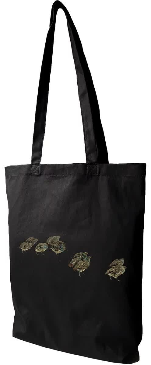 Torba bawełniana Kuropatwy na śniegu Józef Chełmoński