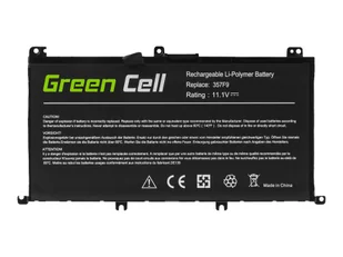 Green Cell Bateria 357F9 do Dell Inspiron 15 5576 5577 7557 7559 7566 7567 6666mAh 11.1V ) DE139 DE139 - Baterie do laptopów - miniaturka - grafika 2