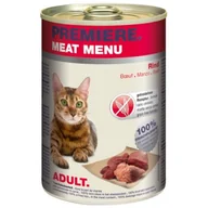 Mokra karma dla kotów - PREMIERE Meat Menu Adult Wołowina 6x400 g - miniaturka - grafika 1