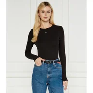 Bluzki damskie - Tommy Jeans Bluzka | Slim Fit - miniaturka - grafika 1