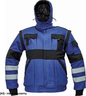 Odzież robocza - CERVA MAX WINTER RFLX WINTER JACKET - kurtka - niebieski-czarny 54 - miniaturka - grafika 1