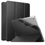 Etui do tabletów - D-Pro Smart Cover etui z klapką do iPad Air 1/Air 2/9.7 2017/2018 (Black) - miniaturka - grafika 1