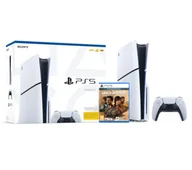 Konsole Playstation - Sony PlayStation 5 Slim D Chassis (PS5 1TB z napędem + Uncharted: Kolekcja Dziedzictwo Złodziei) - miniaturka - grafika 1