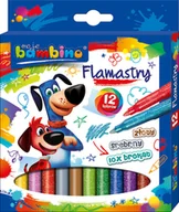 Przybory szkolne - BAMBINO Flamastry dla dzieci  BAMBINO 1Y43SS 1Y43SS SAM  ONE SIZE - miniaturka - grafika 1