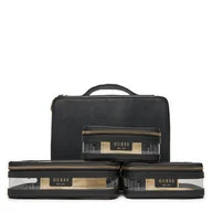 Kosmetyczki, organizery i kuferki - Kosmetyczka Guess PW7494 P4450 Czarny - miniaturka - grafika 1