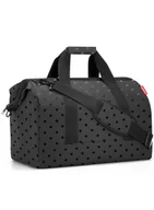 Torby podróżne - Torba podróżna Reisenthel Allrounder L - glossy dots black - miniaturka - grafika 1