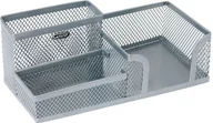 Przyborniki na biurko - Grand Przybornik Na Biurko metalowy Vip Gr-093s Srebrny - miniaturka - grafika 1