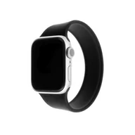Akcesoria do smartwatchy - Apple Pasek wymienny FIXED Silicone Strap na Watch 38/40mm velikost XL FIXESST-436-XL-BK) Czarny - miniaturka - grafika 1