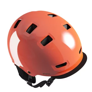 Kask na rower miejski Btwin Orzeszek 500 - Ochraniacze - miniaturka - grafika 1