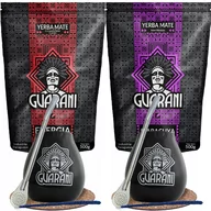 Yerba Mate - Zestaw Yerba Mate Guarani Bombilla Matero dla pary - miniaturka - grafika 1