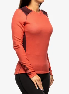 Koszulka Termoaktywna Helly Hansen W Lifa Mernio Midweight Crew Poppy czerwona - L - Pozostała odzież narciarska Koszulka Termoaktywna Helly Hansen W Lifa Mernio Midweight Crew Poppy czerwona - L - Pozostała odzież narciarska - miniaturka - grafika 1