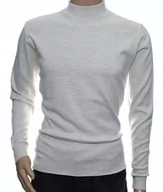 Swetry męskie - Sweter męski wełniany półgolf z wełny XXL 2XL - miniaturka - grafika 1