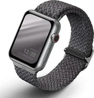 Akcesoria do smartwatchy - Uniq UNIQ pasek Aspen Apple Watch 40/38mm Braided szary/granite grey - miniaturka - grafika 1