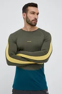 Bielizna sportowa męska - Icebreaker longsleeve funkcyjny ZoneKnit 200 kolor zielony - miniaturka - grafika 1