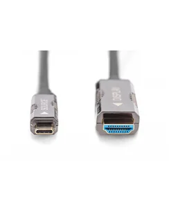 digitus Kabel adapter hybrydowy AOC USB Typ C na HDMI 4K 60Hz 10m - Kable komputerowe i do monitorów - miniaturka - grafika 1