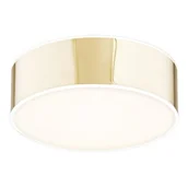 Lampy sufitowe - Argon Plafon 25cm mosiądz 21W wbudowany LED ATLANTIS 4077 - miniaturka - grafika 1