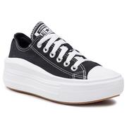 Trampki damskie - Converse Trampki Ctas Move Ox 570256C Black/White/White - miniaturka - grafika 1