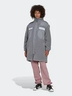 Kurtki damskie - adidas Kurtka przejściowa Sherpa HK5256 Szary Relaxed Fit - miniaturka - grafika 1