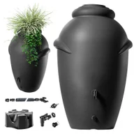 Zbiorniki na deszczówkę - Zbiornik na deszczówkę Vidor 360L z zestawem przyłączeniowym i podstawką - miniaturka - grafika 1