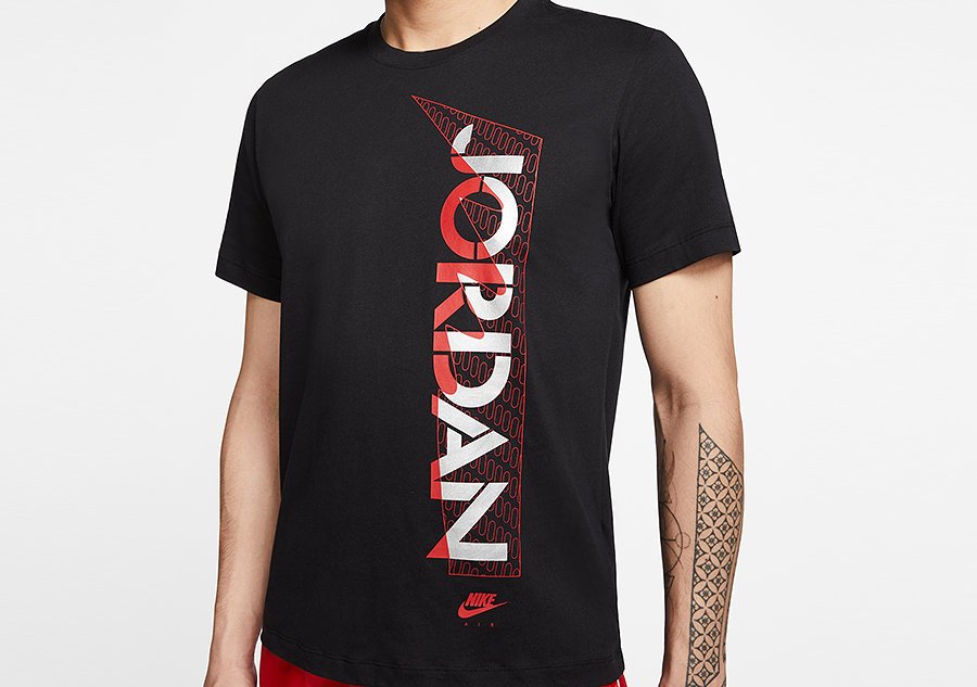 Nike Air Jordan Legacy Aj5 Tee Black