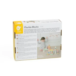 CLASSIC WORLD Drewniany Tor Kulkowy Domino Kulodrom Klocki z Cymbałkami - Klocki CLASSIC WORLD Drewniany Tor Kulkowy Domino Kulodrom Klocki z Cymbałkami - Klocki - miniaturka - grafika 1