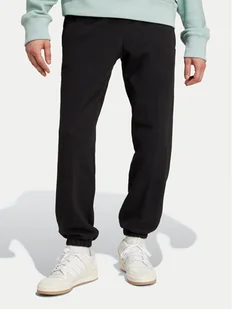 adidas Spodnie dresowe Premium Essentials IY2245 Czarny Loose Fit - Spodnie sportowe męskie - miniaturka - grafika 1