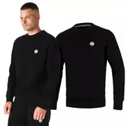 Odzież taktyczna i umundurowanie - Bluza Pit Bull Cotton Terry Small Logo - Czarna - miniaturka - grafika 1
