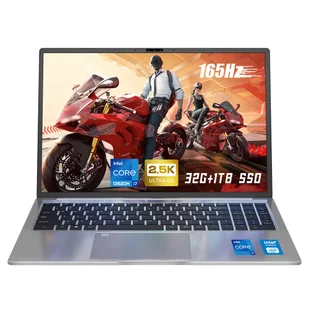 Ninkear N16 Pro, ekran IPS 16 cali 2560*1600, 165Hz, Intel Core i7-13620H, 32GB RAM 1TB SSD - Sliver - Laptopy - miniaturka - grafika 1