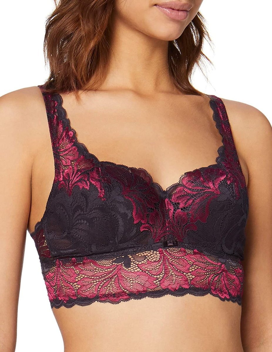 Triumph biustonosz półusztywniany fioletowy Amourette Charm WHPL 75B