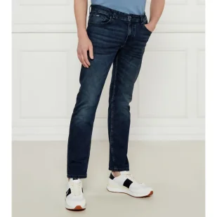 BOSS BLACK Jeansy P-Delaware Slim Fit - Spodnie męskie - miniaturka - grafika 1