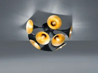 Oprawy, klosze i abażury - Lampa sufitowa ORCHESTRA 10xE14 - czarny - miniaturka - grafika 1