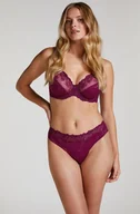 Majtki damskie - Hunkemöller Brazilian Diva Fioletowy - miniaturka - grafika 1