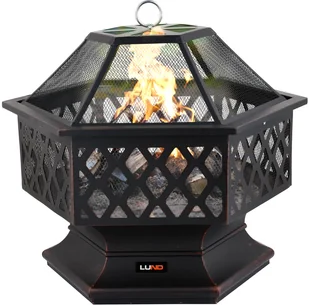 PALENISKO STALOWE, DEKORACYJNE, 70X60X63 CM - Paleniska ogrodowe - miniaturka - grafika 5