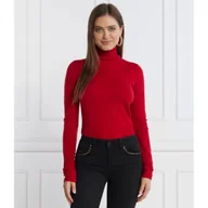Swetry damskie - Liu Jo Wełniany golf | Slim Fit - miniaturka - grafika 1