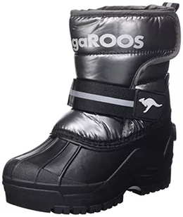 KangaROOS Unisex K-Shell Ii Metallic buty dziecięce, Steel Grey Metallic, 27 EU - Buty dla dziewczynek - miniaturka - grafika 1