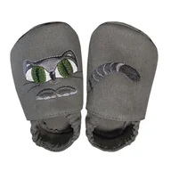 Kapcie damskie - Babice Barefoot 20/21 Kapcie Kot Szary Mikrofibra - miniaturka - grafika 1