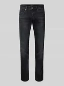 Spodnie męskie - Jeansy o kroju straight fit z wpuszczanymi kieszeniami model ‘GROVER’ - miniaturka - grafika 1