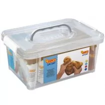 JOVI Glina samoutwardzalna biała i terracotta+szpatułki - JOVI - Przybory szkolne - miniaturka - grafika 2