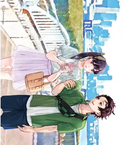 Plakat Anime Demon Slayer KNY_066 A2 (custom)