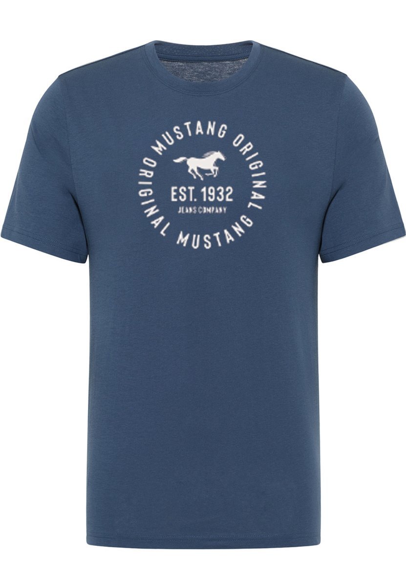 Męski T-Shirt Mustang Style Alex Dark Denim 1017992 5242