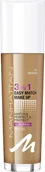 Podkłady do twarzy - Manhattan Manhattan, Easy Match 3 In 1, Liquid Foundation, 41, Mocha, SPF 20, 30 ml For Women - miniaturka - grafika 1