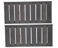 Meble modułowe i akcesoria - Półka Prosta 2 Szt Do Regału Drewnianego Lsr Szary 70X33 Cm Drewno Sosnowe / Wamar-Sosenka - miniaturka - grafika 1