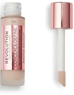 Revolution MAKE UP Makeup Conceal & Define Foundation Podkład kryjący F2 23ml SO_111490 - Podkłady do twarzy - miniaturka - grafika 3