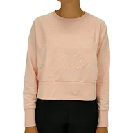 Bluzy damskie - Nike Dry Get Fit Lux bluza damska różowy Echo Pink/White M - miniaturka - grafika 1