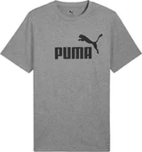 Koszulki męskie - Koszulka męska Puma Ess No.1 Logo Tee szara 682532 03 L - miniaturka - grafika 1