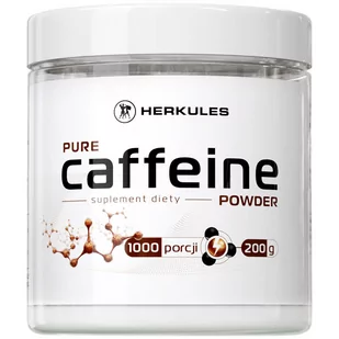 HERKULES HERKULES Pure Caffeine Powder 200g - Produkty specjalne dla sportowców - miniaturka - grafika 1