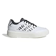 Buty sportowe damskie - Damskie Buty ADIDAS COURTBLOCK BOLD JI2210 – Biały - miniaturka - grafika 1